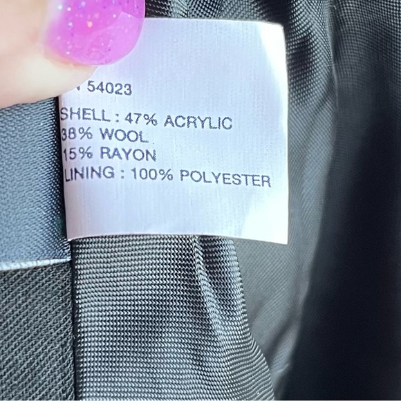 •Gap• Tweed Wool Blend Flounce Hem Skirt - Size 16 - Picture 7 of 8